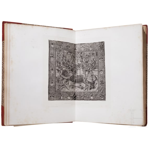 Thoumas, G&eacute;n&eacute;ral [Charles-Antoine]: Les anciennes arm&eacute;es fran&ccedil;aises. Exposition r&eacute;trospective militaire du minist&egrave;re de la guerre en 1889, Tome 1 et 2, Paris, 1890