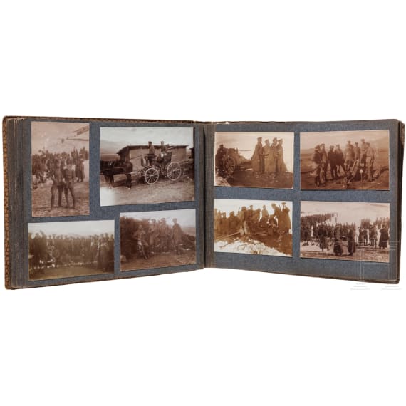 Fotoalbum aus dem Besitz eines Offiziers der bulgarischen Armee, Erster Weltkrieg