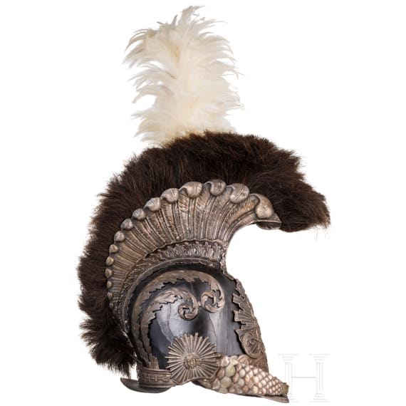 Helm M 1814 der Gardes du Corps du Roi aus der Regierungszeit Ludwigs XVIII.