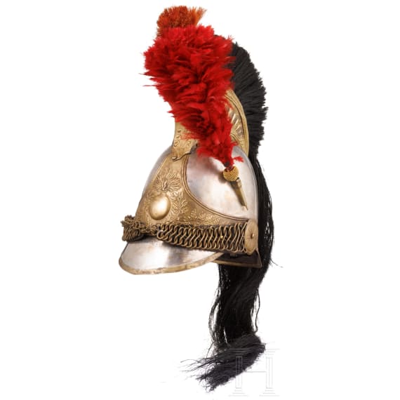 Helm M 1825 f&uuml;r Offiziere der K&uuml;rassiere