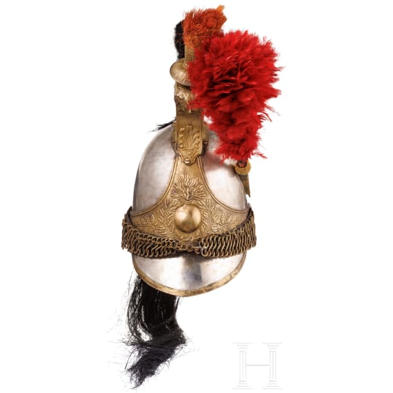 Helm M 1825 f&uuml;r Offiziere der K&uuml;rassiere