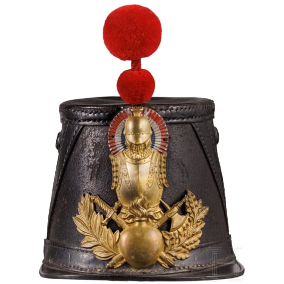 Tschako M 1860 f&uuml;r Mannschaften der Pioniere