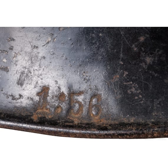 Herzogtum Savoyen - Raupenhelm f&uuml;r Angeh&ouml;rige der Feuerwehr, 19. Jhdt.