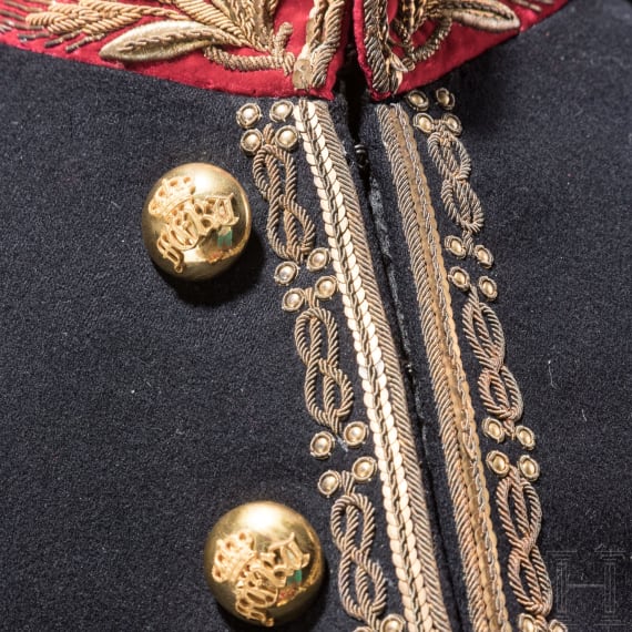 Uniform eines k&ouml;niglichen Diplomaten, 1. H&auml;lfte 20. Jhdt.