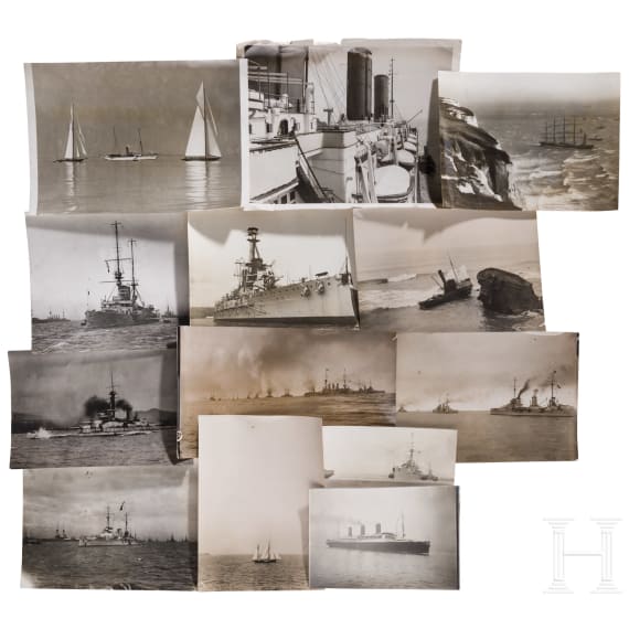 25 gro&szlig;formatige Marinefotos aus dem Archiv des M&uuml;nchner Pressefotografen Kester, 1. H&auml;lfte 20. Jhdt.