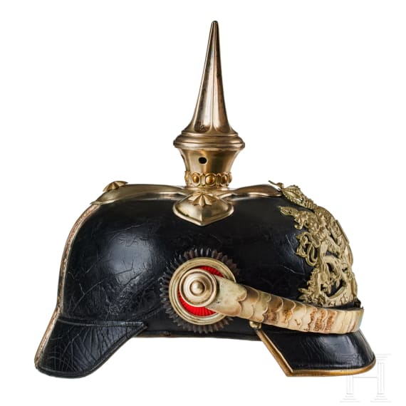 A helmet for Bavarian Infantry Leib Regiment Officers