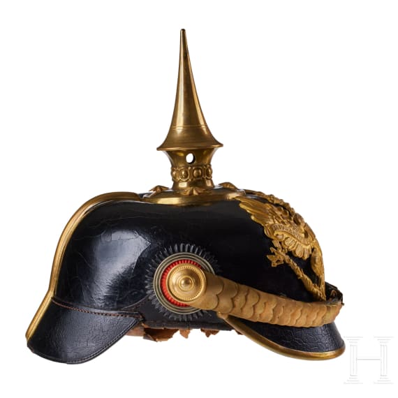 A Prussian Infantry Officer's Visor Hat