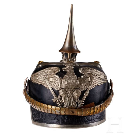 Preu&szlig;en - Helm f&uuml;r Offiziere des Dragoner-Regiments Nr. 3
