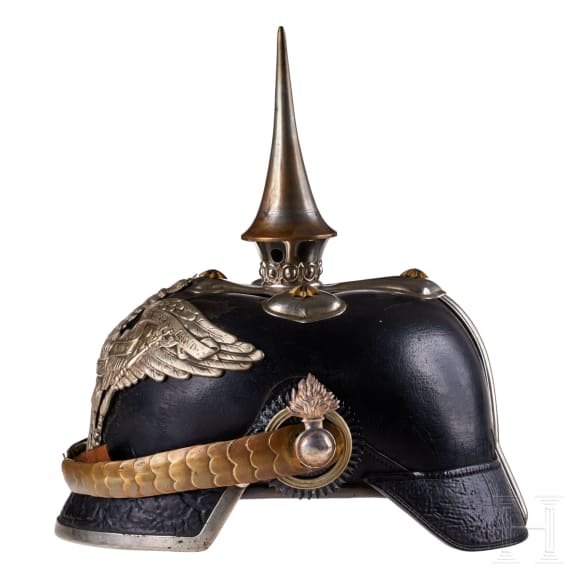 Preu&szlig;en - Helm f&uuml;r Offiziere des Dragoner-Regiments Nr. 3