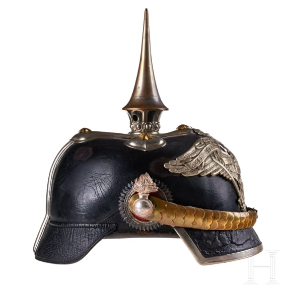 Preu&szlig;en - Helm f&uuml;r Offiziere des Dragoner-Regiments Nr. 3