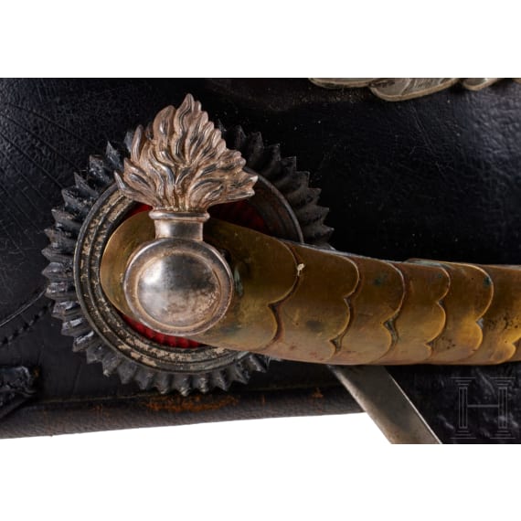 Preu&szlig;en - Helm f&uuml;r Offiziere des Dragoner-Regiments Nr. 3