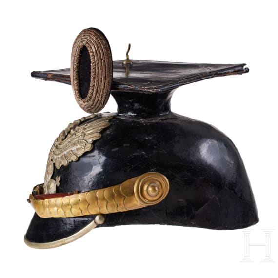 A Prussian Line Uhlan Officer czapka, Service