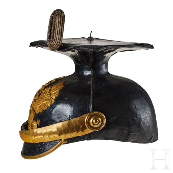 A Prussian Line Uhlan Officer czapka, Service