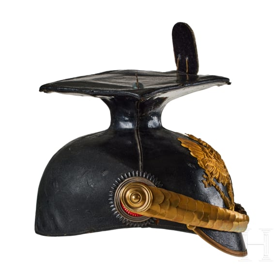 A Prussian Line Uhlan Officer czapka, Service