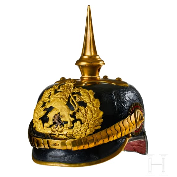 A helmet for Hessian Infantry Officer Beamte