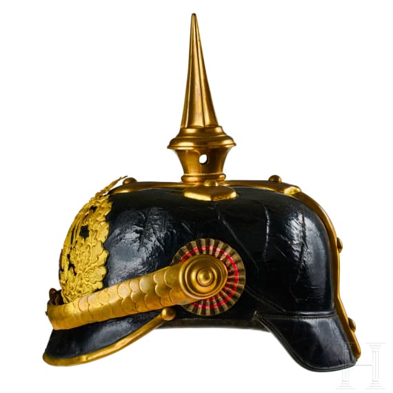 A helmet for Hessian Infantry Officer Beamte