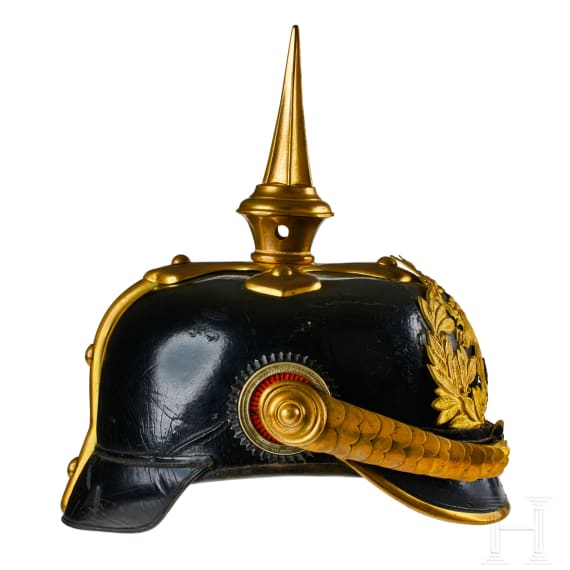 A helmet for Hessian Infantry Officer Beamte