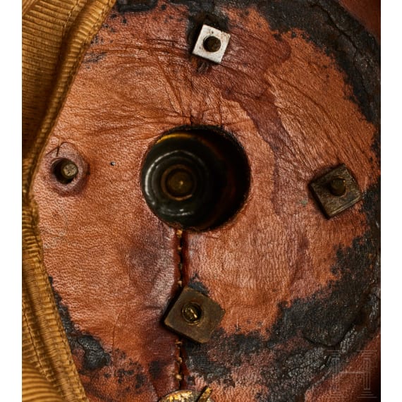 A helmet for Mecklenburg Field Artillery Regt. 60 Reserve Officers