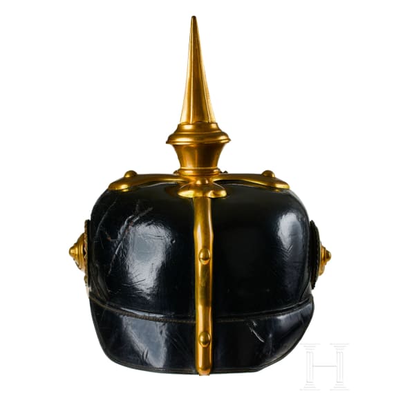 A helmet for Hessian Infantry Officer Beamte