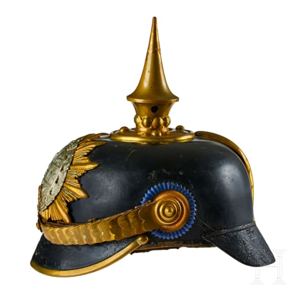 A helmet for Grenadier Regiment 89 Mecklenburg NCO Beamte