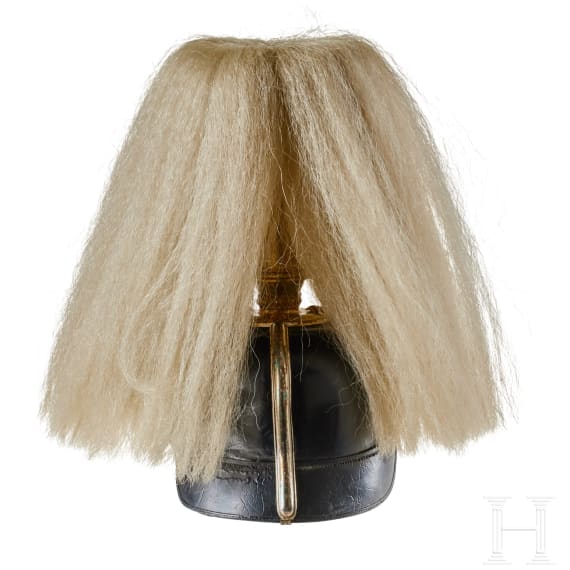 A helmet for Prussian Guard Reserve Pioneer Officers, with bush