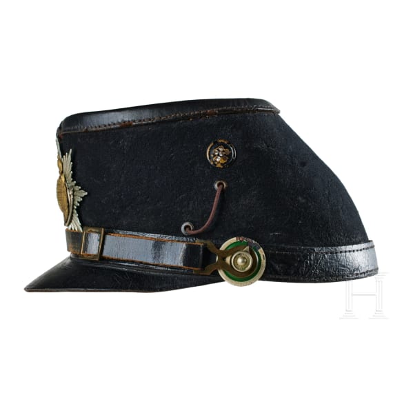 A shako for Saxon Jaeger Battalion 12 Enlisted Men