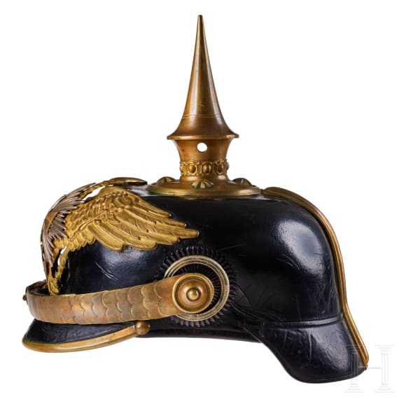 A helmet for Prussian Guard Landwehr Infantry Reserve Officers