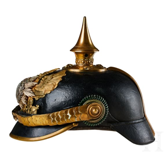 A helmet for IR 94 Saxe-Weimar Officers/high rank NCOs