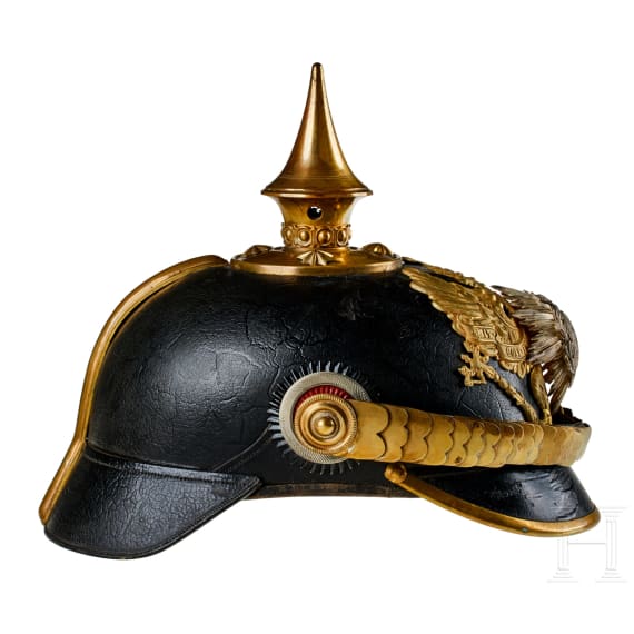 A helmet for IR 94 Saxe-Weimar Officers/high rank NCOs