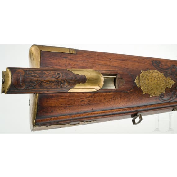 Perkussionsb&uuml;chse, deutsch, um 1740