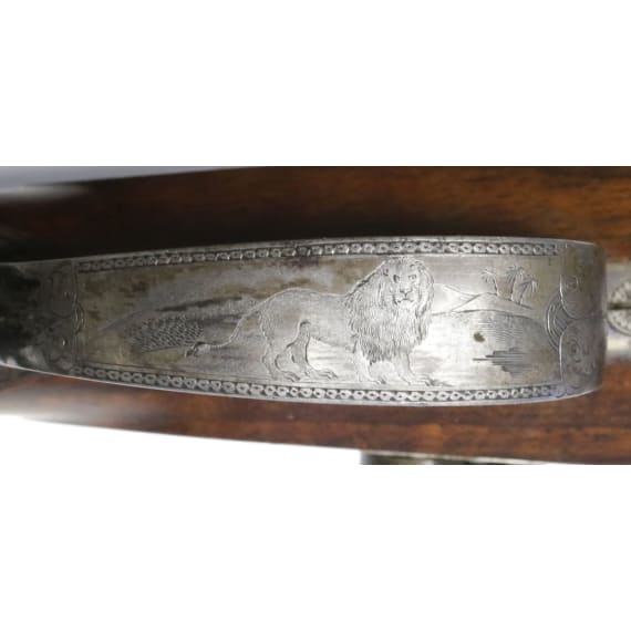 Gro&szlig;wild-Perkussionsb&uuml;chse, Westley Richards in London, um 1840