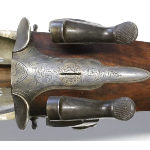Gro&szlig;wild-Perkussionsb&uuml;chse, Westley Richards in London, um 1840