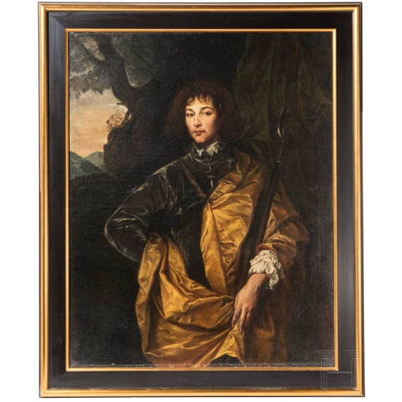 Nach Anthonis van Dyck (1599 - 1641), Portrait von Lord Philip Wharton, wohl Italien, 19. Jhdt.