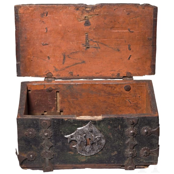 Gotische Kassette, deutsch, um 1500