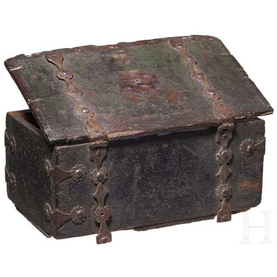 Gotische Kassette, deutsch, um 1500