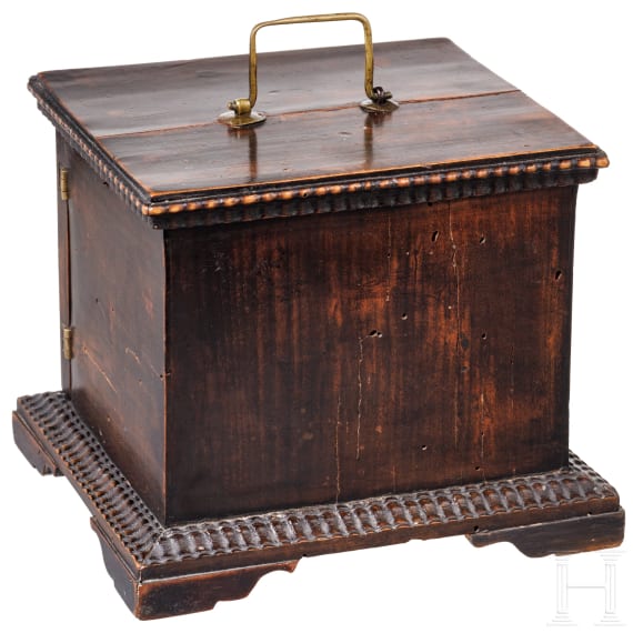 Miniatur-Kabinettk&auml;stchen, s&uuml;ddeutsch, um 1700