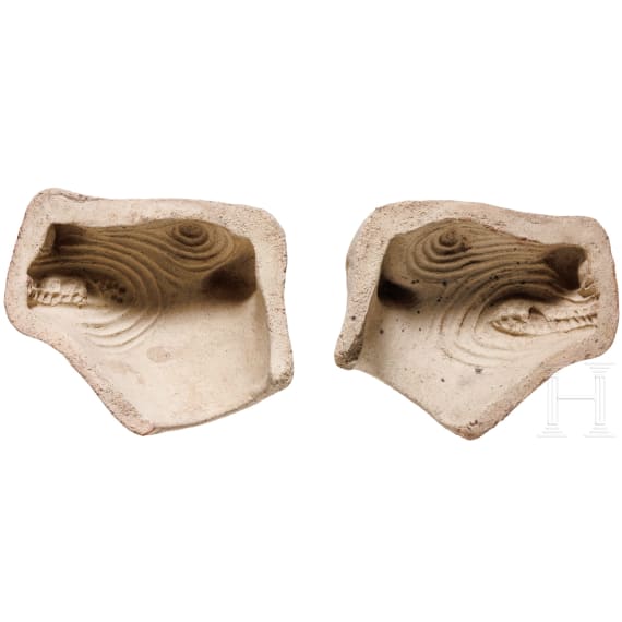 Model zur Herstellung eines Tierkopfes, Peru, Moche-Kultur, 3. - 8. Jhdt.