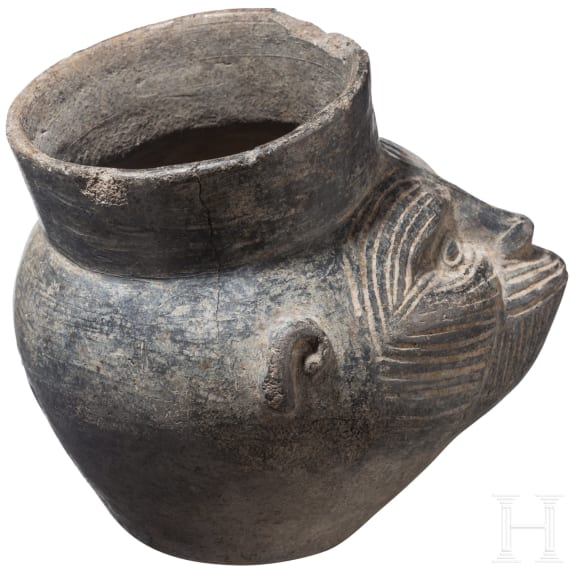 Fig&uuml;rliches Gef&auml;&szlig;, Peru, Chimu-Kultur, 11. - 15. Jhdt.