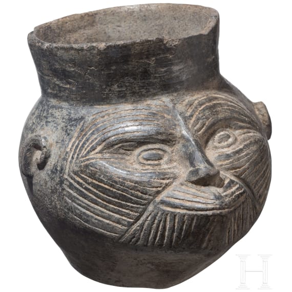 Fig&uuml;rliches Gef&auml;&szlig;, Peru, Chimu-Kultur, 11. - 15. Jhdt.