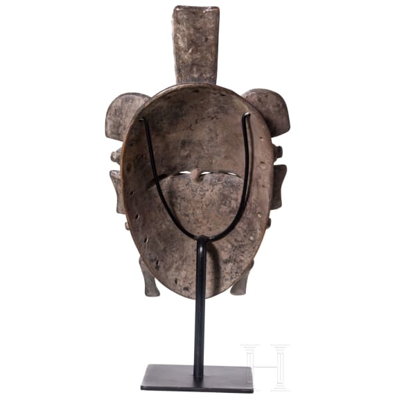Senufo-Kpelie-Maske, Elfenbeink&uuml;ste, 20. Jhdt.