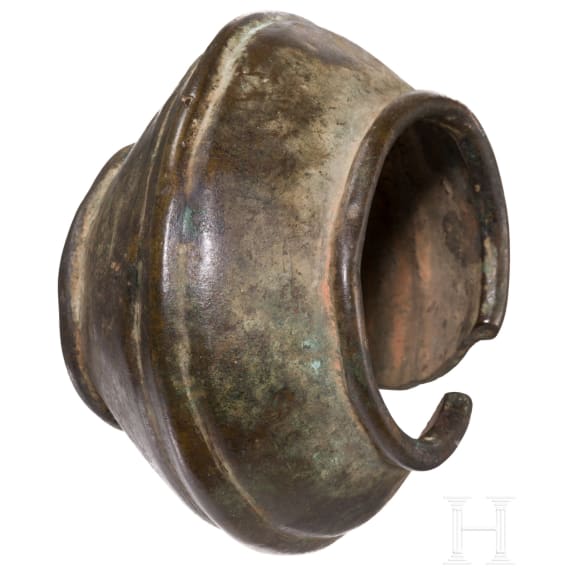 Armreif der Akan, Ghana, 20. Jhdt.