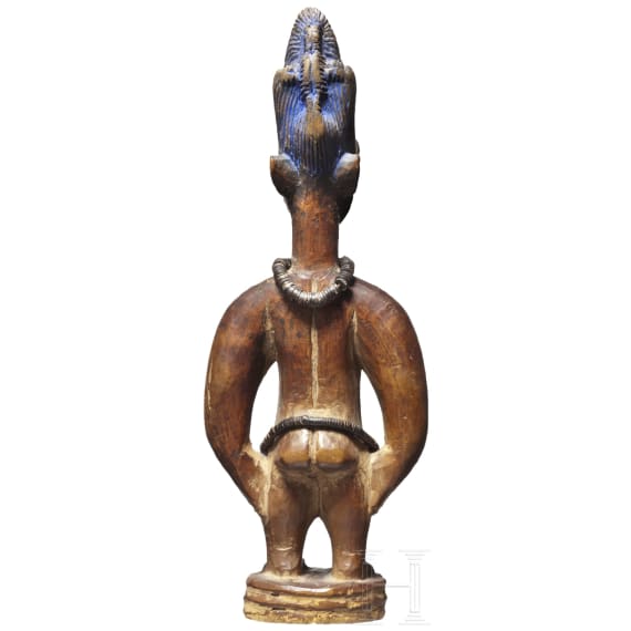 Weibliche Ahnenfigur der Joruba, Nigeria