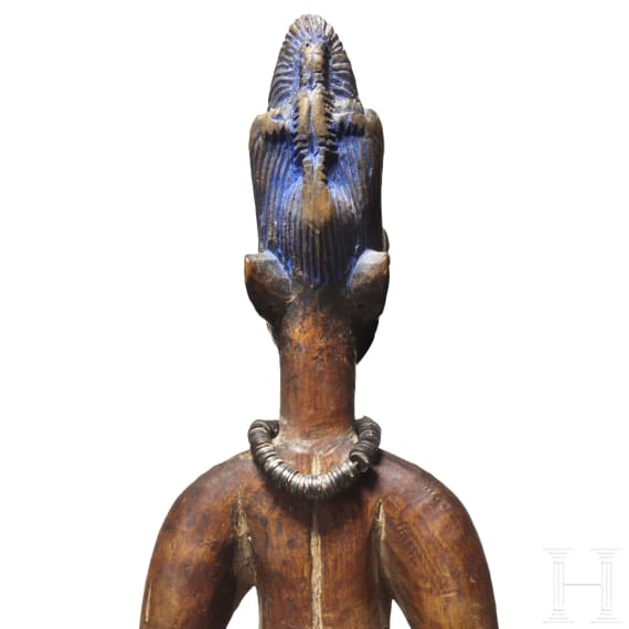 Weibliche Ahnenfigur der Joruba, Nigeria