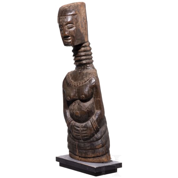 Weibliche Figur der Ndengese, Kongo, 1. H&auml;lfte 20. Jhdt.