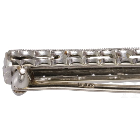 Stabbrosche mit Diamanten