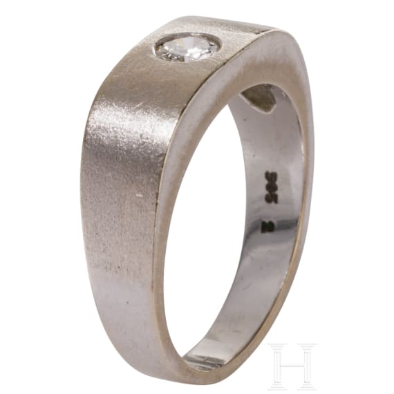Bandring mit Diamant
