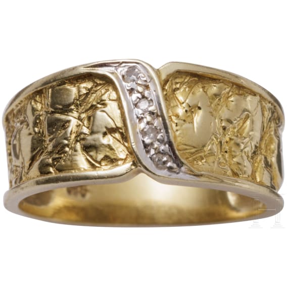 Ring mit Diamanten