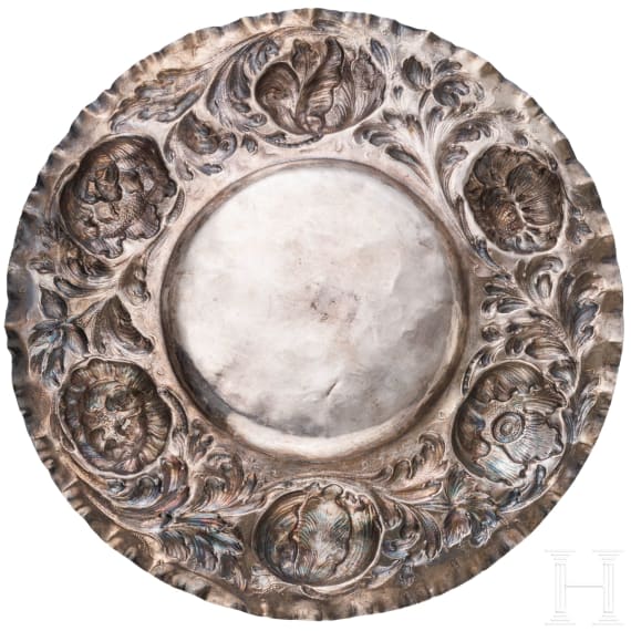 Schauplatte, wohl N&uuml;rnberg, um 1670