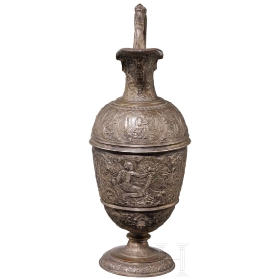 Madonnensch&uuml;ssel und -kanne, nach Albrecht Prei&szlig;ensinn (N&uuml;rnberg 1561-98), Galvanoplastische Anstalt des Bayerischen Gewerbemuseums N&uuml;rnberg, um 1875