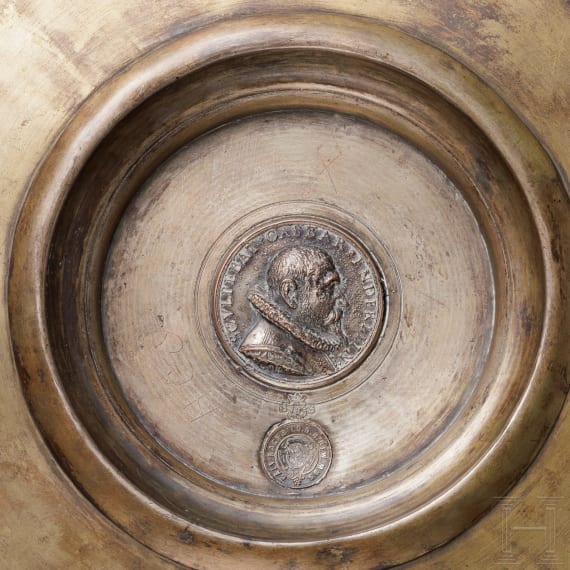 Madonnensch&uuml;ssel und -kanne, nach Albrecht Prei&szlig;ensinn (N&uuml;rnberg 1561-98), Galvanoplastische Anstalt des Bayerischen Gewerbemuseums N&uuml;rnberg, um 1875